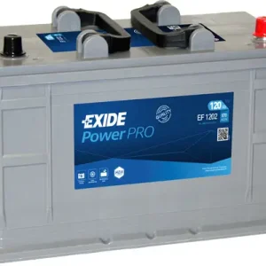 Neu EXIDE EF1202 - Starterbatterie - PowerPRO 120Ah 870 A 12 V